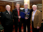 Tom Leonard, Liam Sammon, Jim Egan and Tony Regan at the launch of a Pictorial History of Salthill Knocknacarra GAA Club at the Galway Bay Hotel.