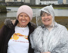 Mary Mee, Salthill, and Rose Curran, Oughterard at the Claddagh before taking part in the Galway Memorial Walk in aid of Galway Hospice last Sunday. 