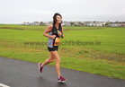 Eileen Donoghue at South Park while taking part in the marathon at Run Galway Bay last Saturday.
