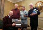 Pictured at the launch of Paul McGinley's Salthill - A History, Part 1, at the Galway Bay Hotel were Paul McGinley, John Mulholland, Brian Nolan and Ciaran Muldoon.