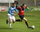St. Mary's College, Gaslway v Summerhill College, Sligo Connacht Senior A Cup Final at Terryland Park, Galway.<br />
Barry McEntee, St. Mary's College, and Ben McGarry, Summerhill College