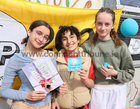 Méabh Martinez-Garcia, Monika Melkonian and Summer McGoldrick at Cuan na Gaillimhe CNS-A Steiner Education School, An Cimín Mór, Cappagh Road, Knocknacarra, 10th anniversary celebration.