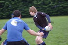 Action from week 3 of Tag Rugby at Corinthians<br />
<br />
Diarmuid Tierney of Stack in their match against NRG Fitness