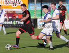 Craughwell United v Corofin United Championship Cup Final at Eamonn Deacy Park.<br />
Barry O'Donovan, Corofin United and Darragh O'Connor, Craughwell United<br />
<br />
