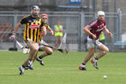 Galway v Kilkenny Leinster Senior Hurling Championship final replay at Semple Stadium, Thurles.<br />
Galway's Joe Canning and Kilkenny's Conor Fogarty and Cillian Buckley