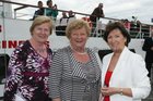 Bernie McGinley, Ann Forde and Anna O'Halloran were at at the launch of the 2012 Galway Regatta on the Corrib Princess.