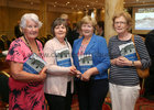 Josephine Leonard, Máire Uí Bheaglaoich, Ann O'Connell and Rosemarie Houlihan at the launch of Paul McGinley's Salthill - A History, Part 1, at the Galway Bay Hotel.