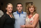 Sharon Flaherty and Paul Murphy and his aunt Margaret McEntee at the West United AFC annual awards presentation night at Monroes.