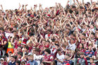 Galway supporters at the All-Ireland Senior Football Championship final against Kerry at Croke Park last Sunday.