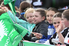 Young Connacht Supporters at the Connacht v Ospreys BKT United Rugby Championship game at the Sportsground last Saturday.<br />
