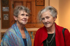 Ann Francis Coyne and Maugie Francis, Menlo, at the celebrations marking  the 20th anniversary of the official re-opening of the Town Hall Theatre.