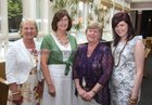 Anne Chambers, Anne Thomas, Eileen O'Donnell and Catherine Thomas at the celebration dinner at the Westwood House to mark the 175th anniversary of St. James' Church, Bushypark.