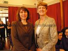 <br />
The German Ambassador to Ireland with Cliona O‚ÄôNeill, Principal Our Ladys College Newtownsmyth. during her visit to the school. 
