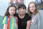 <br />
Cathoyu Nriggs, Spiddal with  Libby and Grainr, at the speciall Screening  of The Greatest Showman Film at the Eye Cinema  in aid of Tigh Nan Dooley, Special School, Carraroe. 