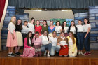 Members of the chorus who will be taking part in the Dominican College production of the musical Grease. The show will run from from Thursday January 26 to Sunday January 29 starting at 8pm in the Rosary Hall at the college. Back row: Evelina Zukauskaite, Rachael Scanlon, Lorissa Lopez, Serena O'Connell, Emily Langan, Kyanna O'Malley, Sheena Casey, Lorraine Moloney, Robyn Kirby, Amy Connolly, Laoise Geraghty and Anna McNena. Front row: Sarah Scully, Claire Lohan, Roisin Sweeney, Éabha Ní Chonlain, Caitriona Carty and Erin Reardon.