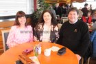 <br />
Nina Peaker, Shantalla; Breda McHugh, Milltown and Michael J.Duke, Salthill, at the Western Alzheimers Coffey Morning in  Galway Golf Club.Salthill.
