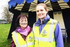 <br />
Pauline Hanley, Renmore and Crystal Gavin, Moycullen,  at the Claregalway  Castle Spring  Garden and Craft Fair held at the castle. 