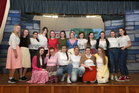 Members of the chorus who will be taking part in the Dominican College production of the musical Grease. The show will run from from Thursday January 26 to Sunday January 29 starting at 8pm in the Rosary Hall at the college. Back row: Evelina Zukauskaite, Rachael Scanlon, Lorissa Lopez, Serena O'Connell, Emily Langan, Kyanna O'Malley, Sheena Casey, Lorraine Moloney, Robyn Kirby, Amy Connolly, Laoise Geraghty and Anna McNena. Front row: Sarah Scully, Claire Lohan, Roisin Sweeney, Éabha Ní Chonlain, Caitriona Carty and Erin Reardon.