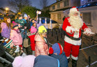 Santa Claus arriving at The Carrick Family Light Show in Renmore. The show has returned as 70,000 lights are illuminated on and around their house at 167 Lurgan Park (H91 Y17D) in aid of Claddagh Watch Patrol. Over the past three years the free show, people can make a donation if they wish, has raised almost €30,000 for local charities. The show runs nightly from 6.30pm, Monday to Saturday, with an extra kids show on Sundays at 5pm.<br />
