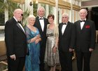John Cox, Erica Kelleher, Jimmy Glynn, Madge Berry, Michael Berry, Club President, and Turlough Cassidy, past president, at Corinthians RFC annual dinner at the Westwood House Hotel.