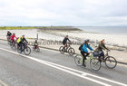 The Community Cycle for the Salthill Cycleway and Barna Greenway at Grattan Road last Sunday. 