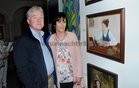 <br />
John and Cora Kyons, Claregalway, at the opening of an art exhibition at the Mechanics Institute Middle Street. 