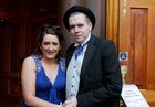 <br />
Fiona Ni Conghaile Inverin and Colm Breathnach, Rossaveale, at the Colaiste Colm Cille Debs Ball in the Westwood House Hotel. 