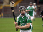 Sarsfields, Sean Kelly, during the Senior Hurling Championship at Athenry.