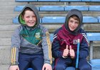 Senan Rooney and Fionn Quirke from Craughwell at the Presentation College Athenry v St Kieran's College Kilkenny Masita GAA All Ireland Post Primary Schools hurling final at Semple Stadium in Thurles last Saturday.