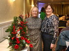 Margaret O'Malley, Carraroe, and Margaret McKiernan, Claregalway, at the Galway Flower and Garden Club Christmas Gala Night in the Menlo Park Hotel.