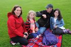 <br />
Lorna, Tara, Tony and Chloe, Gray, at the Renmore Parish, Picnic in the Park.