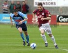 Galway United v UCD Airtricity Premier League game at Terryland Park.<br />
Galway United's Shaun Maher and UCD's Robbie Benson