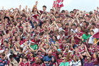 Galway supporters at the All-Ireland Senior Football Championship final against Kerry at Croke Park last Sunday.