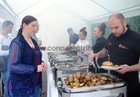 <br />
Getting served at the Medtronic BBQ in aid of Galway Autism Partnership at NUIGalway.  