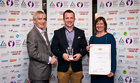 At the Online Marketing in Galway Awards in the Town Hall Theatre on Wednesday 8th April 2015 were:<br />
<br />
Dave Hickey, Connacht Tribune Group; Pat Divilly winner of the overall Marketing Leadership award and Breda Fox, Local Enterprise Office.<br />
<br />
Photo by Julia Dunin
