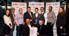 At the Online Marketing in Galway Awards in the Town Hall Theatre on Wednesday 8th April 2015 were:<br />
<br />
Management and staff from An Pucan with Doug Leddin, centre, who accepted the People's Choice award on their behalf<br />
<br />
Photo by Julia Dunin 