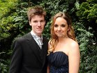 Ciaran O Conghaile, Rossaveale and Roisin McDonagh, Barna, at the Colaiste Colm Cille Debs Ball in the Westwood House Hotel. 