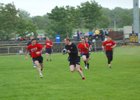 Action from week 3 of Tag Rugby at Corinthians<br />
<br />
Paddy Carter of Merit Metors in their match against Randomers