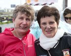 Sisters-in-law Mary Dwyer from New Inn (left) and Mary Finn, Ballymacward, took part in the Galway Memorial Walk in aid of Galway Hospice.
