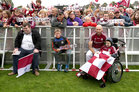 A sectipon of the crowd at the homecoming for the minor and senior hurling teams at the Pearse Stadium on Monday.