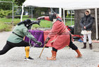 Displays of medieval fencing and armour were given during Culture and Heritage Day at St Nicholas’ Collegiate Church last weekend.<br />
<br />
