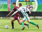 Galway United v Bray Wanderers SSE Airtricity League First Division game at Eamonn Deacy Park.<br />
Donal Higgins, Galway United and John Ross Wilson, Bray Wanderers