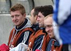 Galway v Westmeath Leinster Senior Hurling Championship Quarter Final at Cusack Park, Mullingar.<br />
Galway's Joe Canning in the dugout