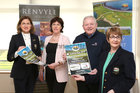 Pictured at the launch of the Galway Bay Golf Resort Ladies Club Am Am, sponsored by Renvyle House Hotel, were, from left: Noirin Gohery, Lady Captain, Galway Bay Golf Resort, Zoe Fitzgerald, Renvyle House Hotel, Tony Hiney, RNLI, and Kay Hayes, Lady President, Galway Bay Golf Resort. The RNLI is the chosen charity to benefit from the Am Am which will be held on Sunday April 28. Teams of 4 are €120.<br />
Call 091 790711 to book.