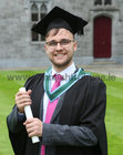 James Ward from Ballinasloe after he was conferred with a Bachelor of Science, Honours, (Computer Science and Information Technology) at NUI Galway.