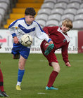 Galway League v Waterford League Under 13 SFAI Inter League quarter-final at Eamonn Deacy Park.<br />
Galway’s Luke Barry and Liam Morrisey, Waterford