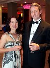 Caitriona and Chris Collins from Bushypark at the Irish Friends of Albania Annual Charity Ball at the Radisson Blu Hotel.