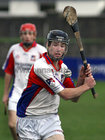 <br />
 Ahascragh-Fohenagh's, Cathal Mannion during the County U-21(C) Hurling Championship Final at Ballinasloe.<br />
