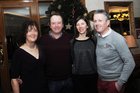 At the New Years Eve celebration at Park House Hotel, were: Rita and Gabriel Keane,  Danota and Diarmuid O Riordan, Newcastle. 