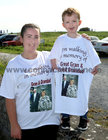 Rebecca Sherlock, Westside and her son Tom took part in the Galway Memorial Walk in aid of Galway Hospice last Sunday.